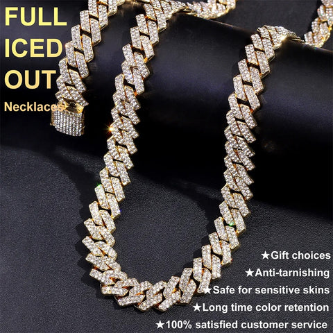 Image of 20-Inch Double-Drain Cuban Chain Unisex