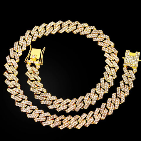 Image of 20-Inch Double-Drain Cuban Chain Unisex